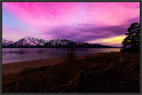 Main image Aurora Over Colter Bay